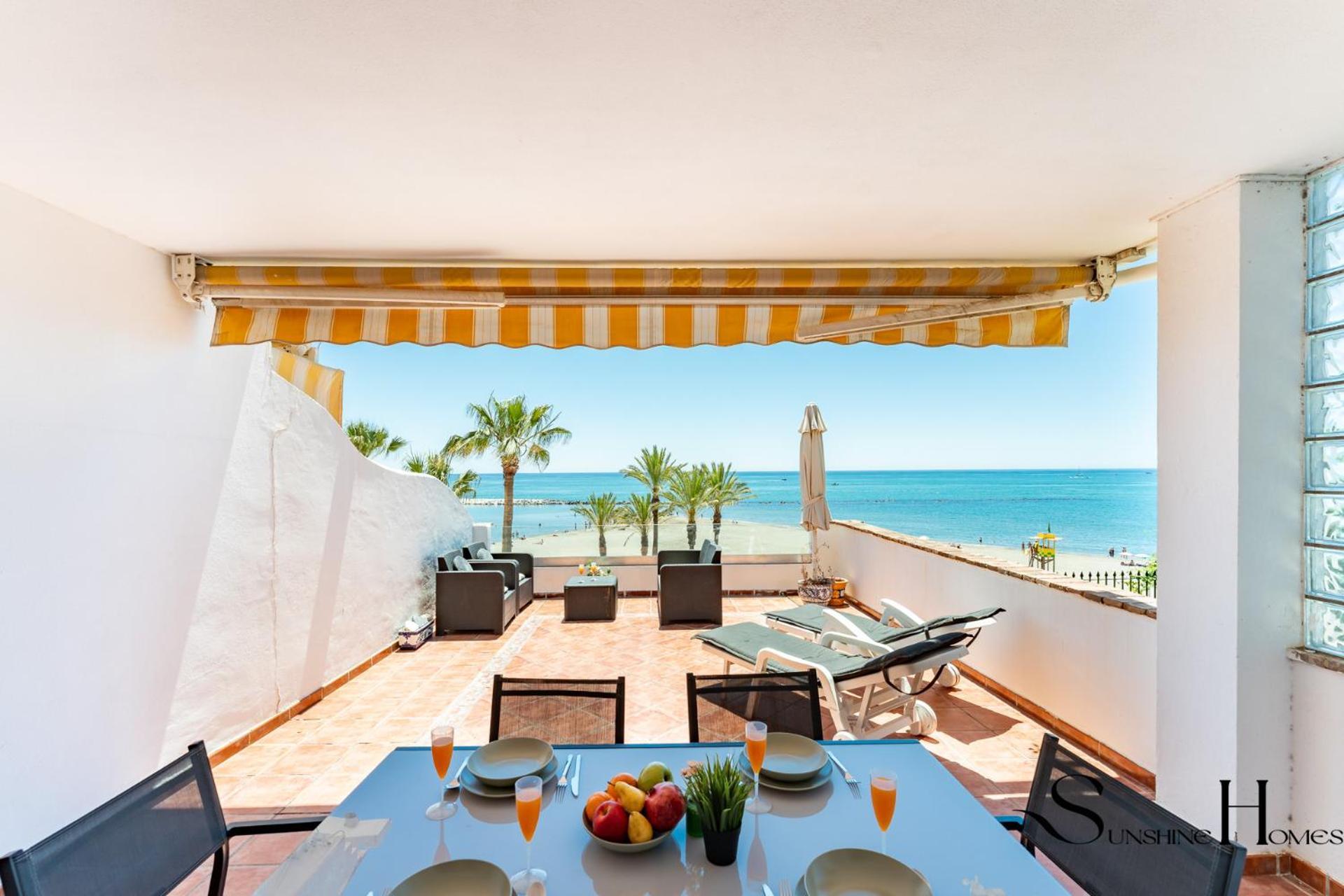 Living On The , First Line + Big Terrace Views Benalmádena