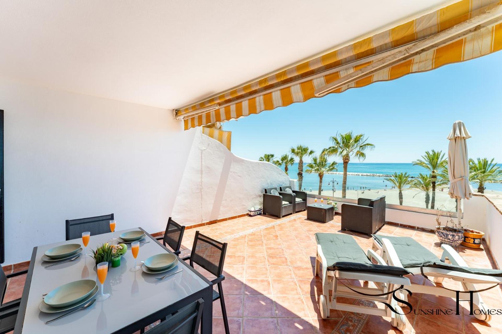 Living On The , First Line + Big Terrace Views Apartamento